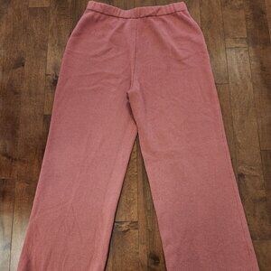 St John Collection women's wide leg knit pants in size 14